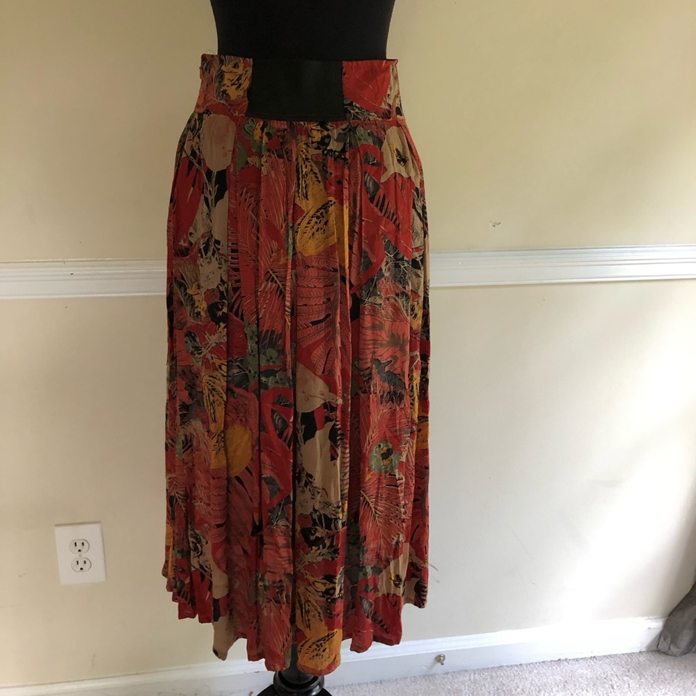 Vintage High Waist Skirt